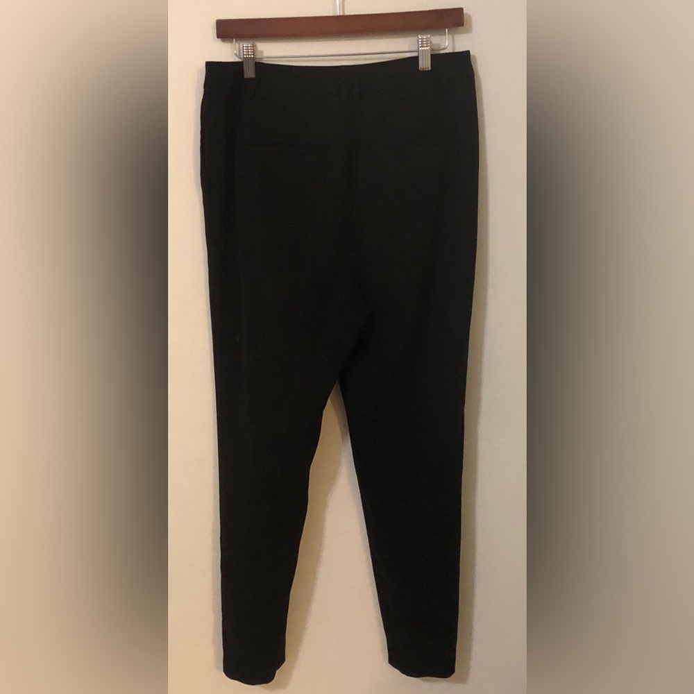 Express Black Textured Pants